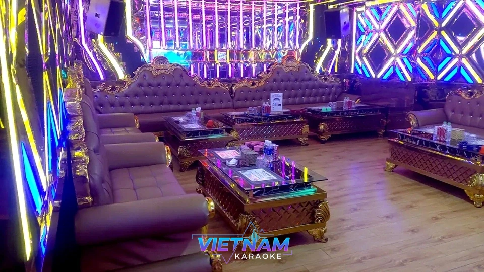 기하학적 조명의 가라오케